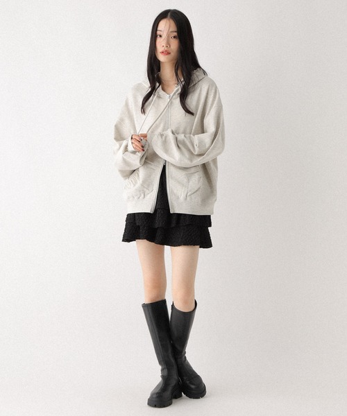 Heather(ヘザー)の「フリルカットレースショートパンツ 599657(その他パンツ・レディース・ブラック/オフホワイト・FREE)」の17枚目の写真