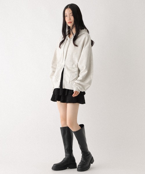Heather(ヘザー)の「フリルカットレースショートパンツ 599657(その他パンツ・レディース・ブラック/オフホワイト・FREE)」の18枚目の写真