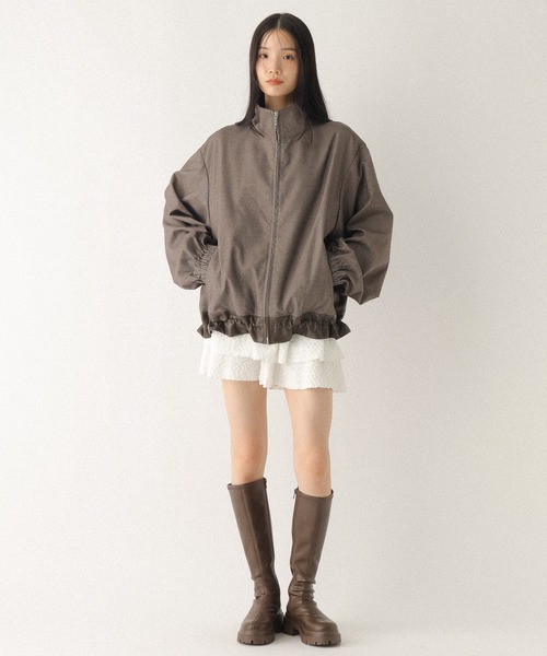 Heather(ヘザー)の「フリルカットレースショートパンツ 599657(その他パンツ・レディース・ブラック/オフホワイト・FREE)」の22枚目の写真