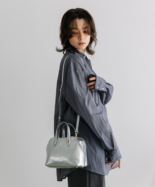 Beau're(ヴュレ)の「BEAURE 2Way Mini トート Bag(ショルダーバッグ・レディース・ブラウン/ベージュ系その他/ブラック/シルバー・FREE)」の12枚目の写真