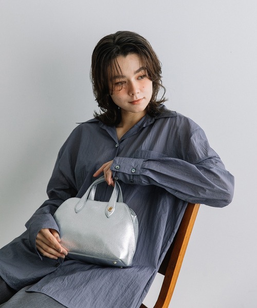 Beau're(ヴュレ)の「BEAURE 2Way Mini トート Bag(ショルダーバッグ・レディース・ブラウン/ベージュ系その他/ブラック/シルバー・FREE)」の15枚目の写真