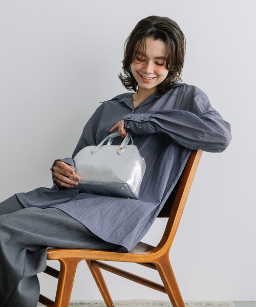 Beau're(ヴュレ)の「BEAURE 2Way Mini トート Bag(ショルダーバッグ・レディース・ブラウン/ベージュ系その他/ブラック/シルバー・FREE)」の16枚目の写真
