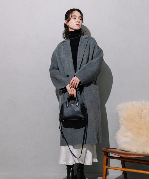 Beau're(ヴュレ)の「BEAURE 2Way Mini トート Bag(ショルダーバッグ・レディース・ブラウン/ベージュ系その他/ブラック/シルバー・FREE)」の18枚目の写真