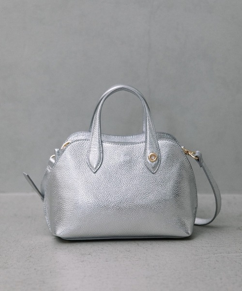 Beau're(ヴュレ)の「BEAURE 2Way Mini トート Bag(ショルダーバッグ・レディース・ブラウン/ベージュ系その他/ブラック/シルバー・FREE)」の5枚目の写真