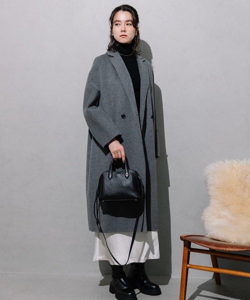 Beau're(ヴュレ)の「BEAURE 2Way Mini トート Bag(ショルダーバッグ・レディース・ブラウン/ベージュ系その他/ブラック/シルバー・FREE)」の17枚目の写真