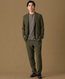 メンズのセットアップ（グリーン・カーキ/緑色系）ファッション