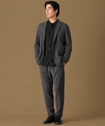 メンズのセットアップ（グレー/灰色系・ウォッシャブル加工