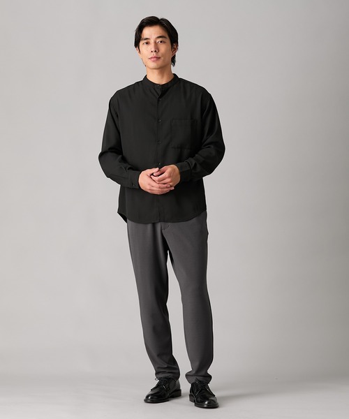 nissen（ニッセン）の「【メンズスーツ】カットソーセットアップスーツ（テーラードジャケット＋イージーパンツ）【大きいサイズ有】（セットアップ・メンズ・ネイビー/ブラック/カーキ/チャコールグレー・M/L/LL/3L/4L/5L/6L/8L/10L）」の19枚目の写真