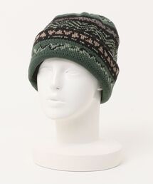 Quiksilver | ARCHIVE BEANIE /クイックシルバー総柄ニット帽・ビーニー(ニットキャップ/ビーニー)