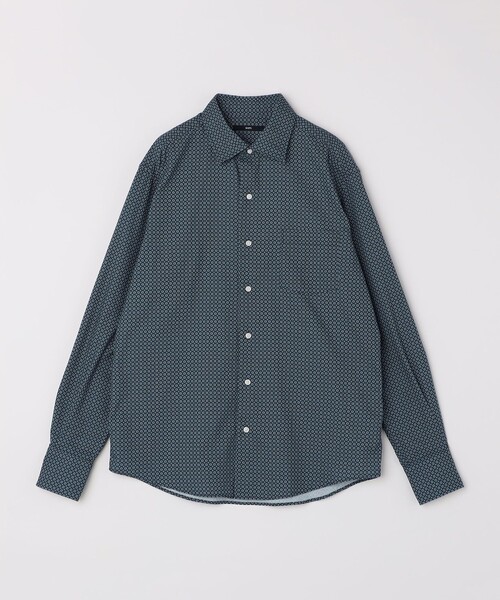 SHIPS(シップス)の「SHIPS: プリント ワイドカラー シャツ(シャツ/ブラウス・メンズ・ベージュ系その他/ロイヤルブルー・SMALL/MEDIUM/LARGE/X-LARGE)」の14枚目の写真