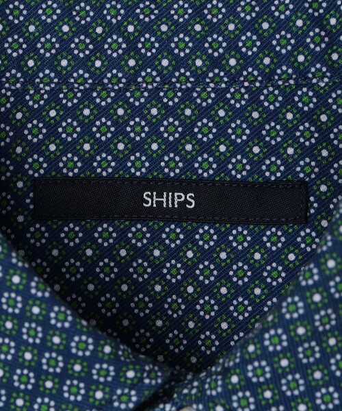 SHIPS(シップス)の「SHIPS: プリント ワイドカラー シャツ(シャツ/ブラウス・メンズ・ベージュ系その他/ロイヤルブルー・SMALL/MEDIUM/LARGE/X-LARGE)」の17枚目の写真