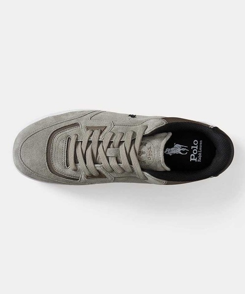 POLO RALPH LAUREN（ポロ ラルフ ローレン）の「ポロ ラルフ ローレン OPEN MASTER PP オープン マスターズ PP  スニーカー（スニーカー・メンズ・グレー・100/95/90/85/80/75）」の2枚目の写真