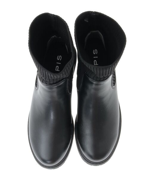 Green Parks(グリーンパークス)の「RUPIS.サイドゴアブーツ(ブーツ・レディース・ブラック・M/S/L)」の5枚目の写真