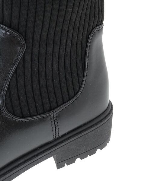 Green Parks(グリーンパークス)の「RUPIS.サイドゴアブーツ(ブーツ・レディース・ブラック・M/S/L)」の7枚目の写真