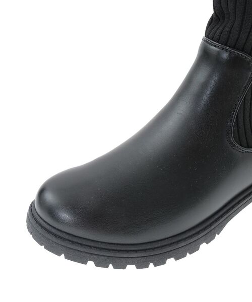 Green Parks(グリーンパークス)の「RUPIS.サイドゴアブーツ(ブーツ・レディース・ブラック・M/S/L)」の8枚目の写真