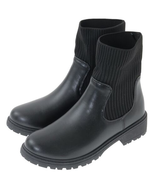 Green Parks(グリーンパークス)の「RUPIS.サイドゴアブーツ(ブーツ・レディース・ブラック・M/S/L)」の10枚目の写真