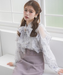 couture BY ROJITA | 肩レーシーフリルブラウス(シャツ/ブラウス)