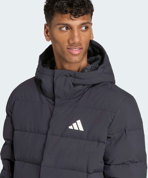 Helionicクライマウォーム フード付きダウンジャケット / アディダス