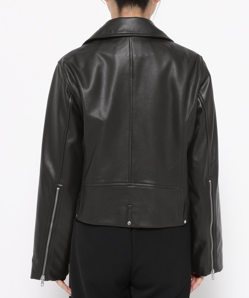 【美品】HARE ブラックレザーシングルライダースジャケット ハレ HARE レザージャケット シングルライダースジャケット