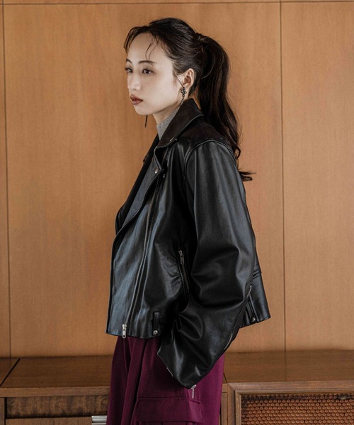 レザーWライダース(HARE)（ライダースジャケット）｜HARE（ハレ