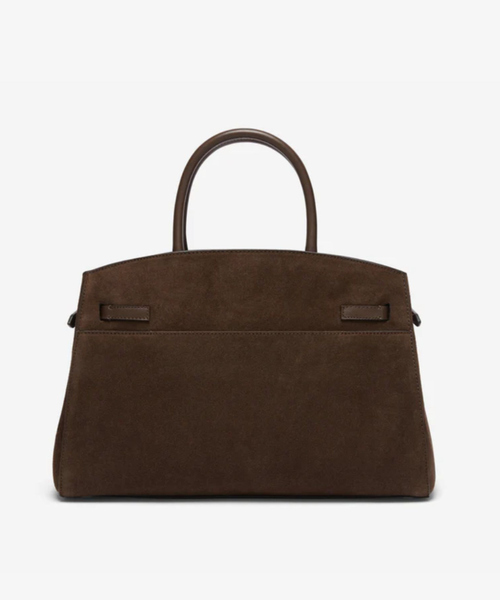 DEMELLIER LONDON（デメリエーロンドン）の「【DEMELLIER/デメリエー】MIDI NEW YORK TOP ミディサイズショルダーバッグ / ハンドルバッグ / ハンドバッグ（ショルダーバッグ・レディース・ブラック/モカ・フリー）」の19枚目の写真