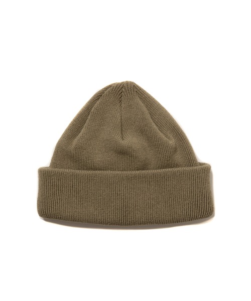 COOTIE PRODUCTIONS（クーティープロダクションズ）の「Dry Tech Cuffed Beanie（ニットキャップ/ビーニー・メンズ・ブラック/オリーブ/チャコールグレー・FREE）」の2枚目の写真