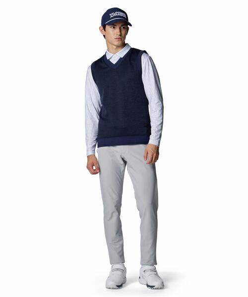 UNDER ARMOUR(アンダーアーマー)の「UAドライブ ストーム セーターフリース ベスト(ゴルフ/メンズ)(ベスト・メンズ・ネイビー・L/M/XL)」の3枚目の写真