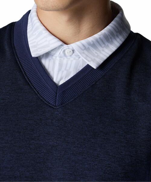 UNDER ARMOUR(アンダーアーマー)の「UAドライブ ストーム セーターフリース ベスト(ゴルフ/メンズ)(ベスト・メンズ・ネイビー・L/M/XL)」の4枚目の写真