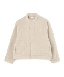 DANTON | WOMEN'S DOUBLE FACE BOA STAND COLLAR CARDIGAN(カーディガン/ボレロ)