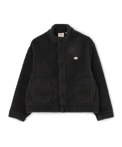 WOMEN'S DOUBLE FACE BOA STAND COLLAR CARDIGAN（カーディガン/ボレロ