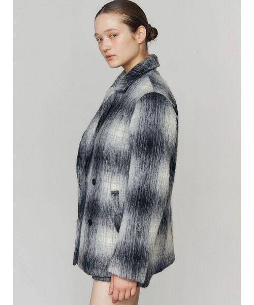 セール】シャギージャケットコート（その他アウター）｜EMODA（エモダ