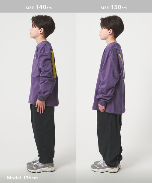 green label relaxing（グリーンレーベルリラクシング）の「ツイル カーブパンツ / キッズ 100cm-160cm（その他パンツ・キッズ・ダークオレンジ/ダークグレー/ベージュ・130cm/150cm/100cm/110cm/140cm/120cm/160cm）」の13枚目の写真