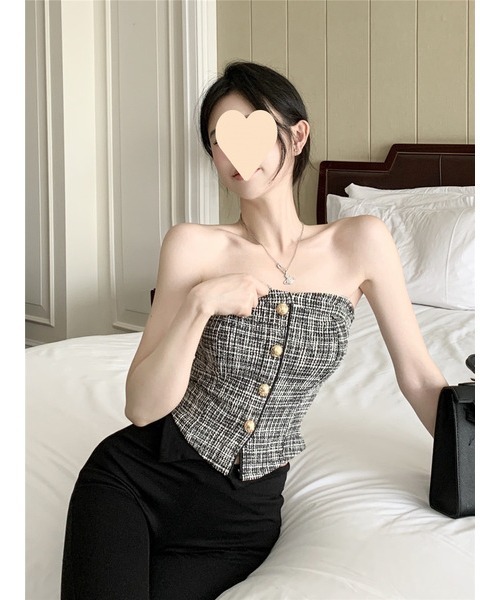 Ralph Lauren ストラップレス チューブトップ シルク ドレス チューブトップウエディングドレス二次会 (ウェディングドレス