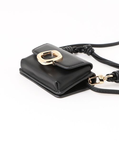dazzlin(ダズリン)の「【ル・ベルニ】Lasso mini purse(ハンドバッグ・レディース・ブラック/ダークブラウン・FREE)」の6枚目の写真