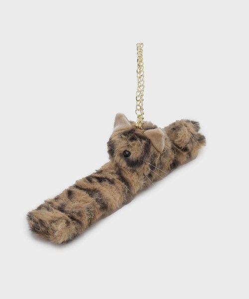 OPAQUE.CLIP（オペークドットクリップ）の「アニマルチャーム【クマ/ネコ】（チャーム・レディース・オフホワイト/ブラック/ブラウン系その他/ダークブラウン系・00）」の5枚目の写真