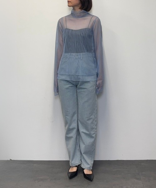 ANDRESD（アンドレスド）の「チュールレイヤードトップス / tulle