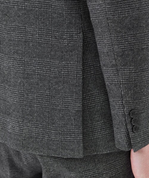 MACKINTOSH PHILOSOPHY(マッキントッシュ フィロソフィー)の「テーラードジャージー ジャケット グレンチェック/千鳥(テーラードジャケット・メンズ・ネイビー/ダークブラウン・40/38)」の9枚目の写真