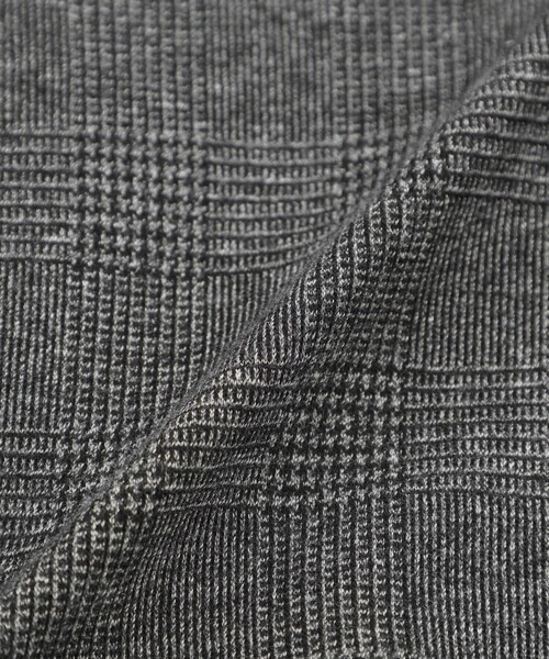 MACKINTOSH PHILOSOPHY(マッキントッシュ フィロソフィー)の「テーラードジャージー ジャケット グレンチェック/千鳥(テーラードジャケット・メンズ・ネイビー/ダークブラウン・40/38)」の6枚目の写真