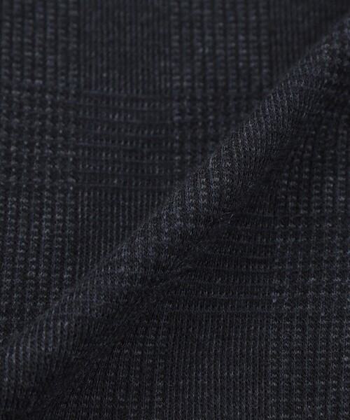 MACKINTOSH PHILOSOPHY(マッキントッシュ フィロソフィー)の「テーラードジャージー ジャケット グレンチェック/千鳥(テーラードジャケット・メンズ・ネイビー/ダークブラウン・40/38)」の4枚目の写真