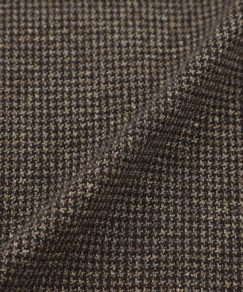 MACKINTOSH PHILOSOPHY(マッキントッシュ フィロソフィー)の「テーラードジャージー ジャケット グレンチェック/千鳥(テーラードジャケット・メンズ・ネイビー/ダークブラウン・40/38)」の3枚目の写真