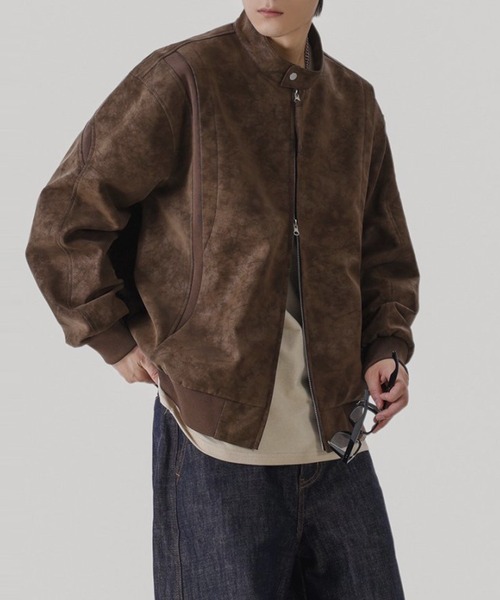 Yahoo!オークション - 45rpm BADOU-R ディアスキン鹿革 編み込み レザ