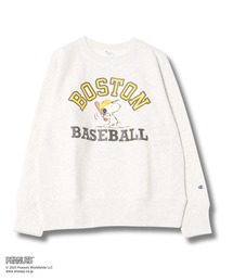 【Champion/チャンピオン】ユニセックス  REVERSE WEAVE (R)　スヌーピープリントスウェット