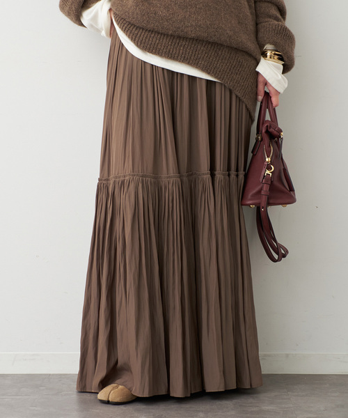 Deuxieme Classe（ドゥーズィエムクラス）の「*Gather Maxi スカート
