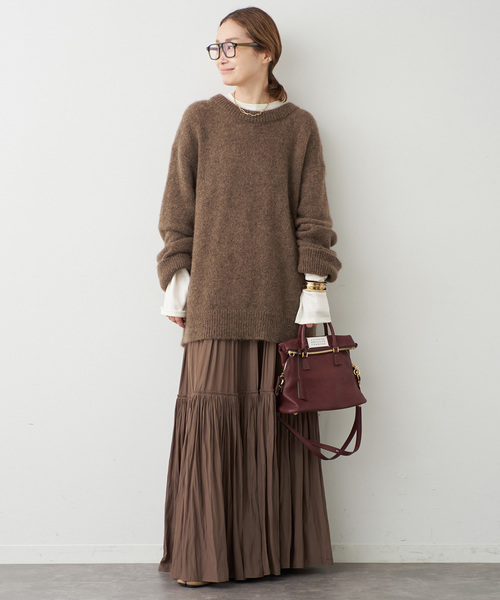 Gather Maxi スカート（スカート）｜Deuxieme Classe（ドゥーズィエム