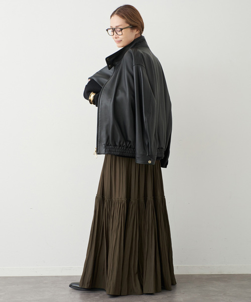 Gather Maxi スカート（スカート）｜Deuxieme Classe（ドゥーズィエム