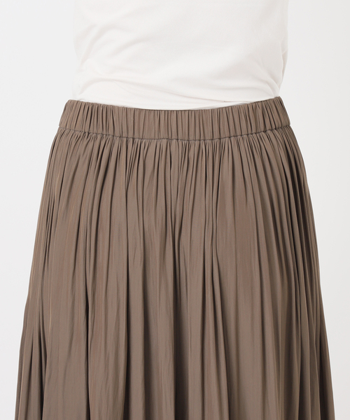 Gather Maxi スカート（スカート）｜Deuxieme Classe（ドゥーズィエム