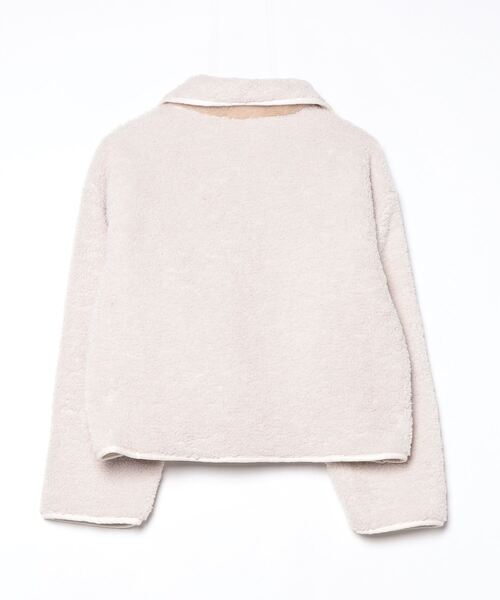 FREE STYLISTS（フリー スタイリスト）の「YUGA_YGMC Double-sided boa short coat（その他アウター・レディース・ブラウン/オフホワイト・M/S）」の13枚目の写真