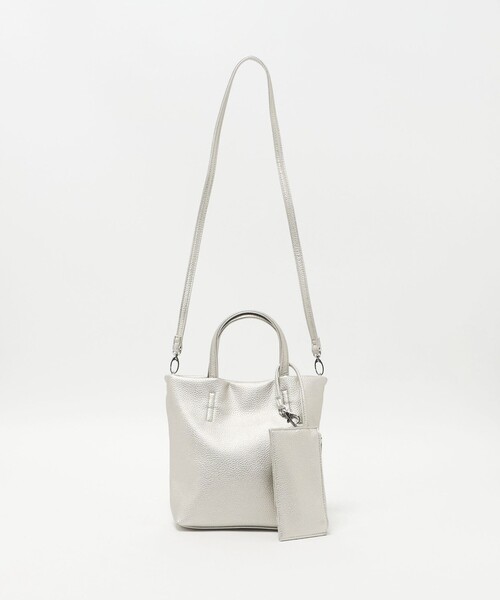 美品！ アデイインザライフ ユナイテッドアローズ レザートートバッグ グレー A DAY IN THE LIFE UNITED ARROWS｜アデイインザライフユナイテッド