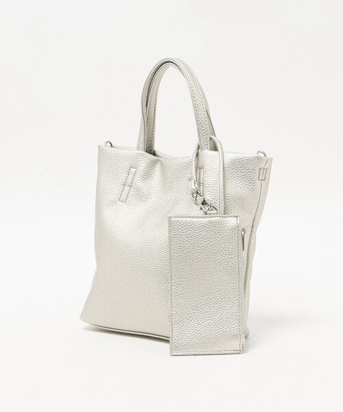 A DAY IN THE LIFE UNITED ARROWS(アデイインザライフユナイテッドアローズ)の「レザーライク 2WAY ミニトート <A DAY IN THE LIFE>(トートバッグ・レディース・ブラック/その他2/コバルトブルー・FREE)」の16枚目の写真