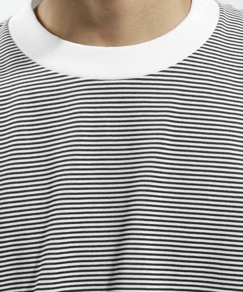 BAYFLOW(ベイフロー)の「ボーダーTシャツ(Tシャツ/カットソー・メンズ・グリーン/オフホワイト・MEDIUM/LARGE)」の13枚目の写真